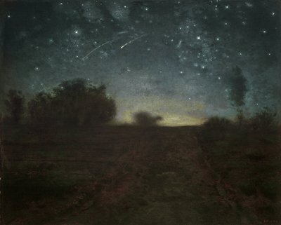 Noche estrellada, c.1850-65 de Jean Francois Millet